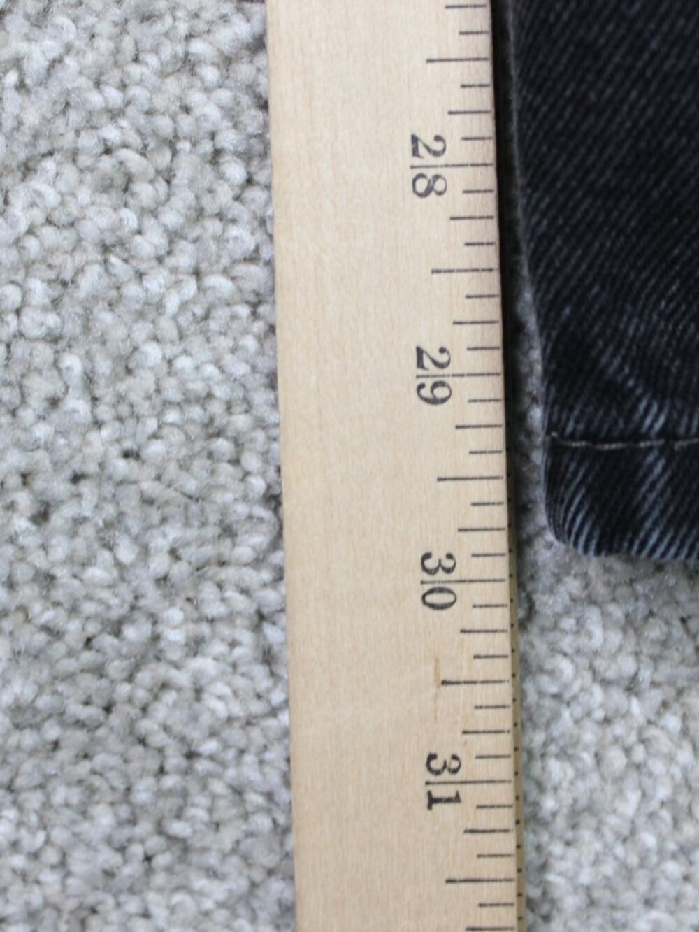 Levi's 550 Jeans Mens 36x30 Black Relaxed Fit 100% Cotton 5-Pocket Denim Y2K - Picture 3 of 13